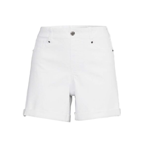 Women’s Denim Rolled Cuff Comfy Shorts 2-Pack Size XL - Picture 8 of 16